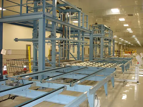 Thin-film solar panel production lines, photo 10