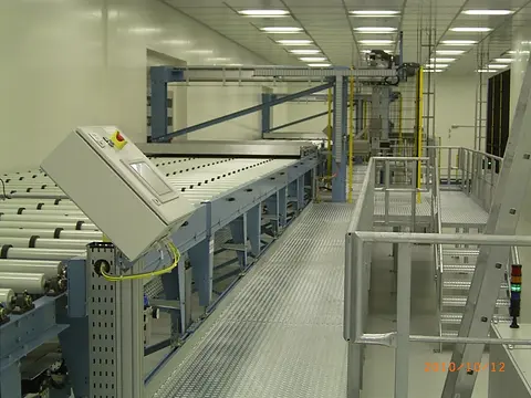 Thin-film solar panel production lines, photo 4