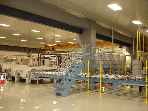 Thin-film solar panel production lines, photo 7