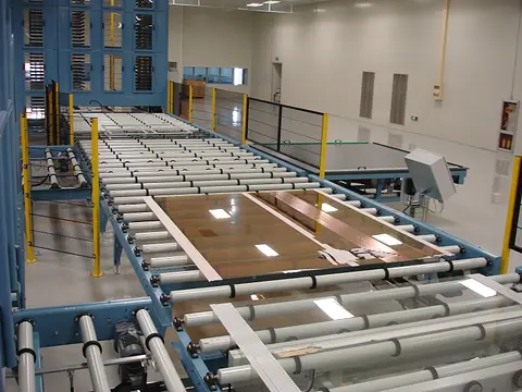 Thin-film solar panel production lines, photo 8